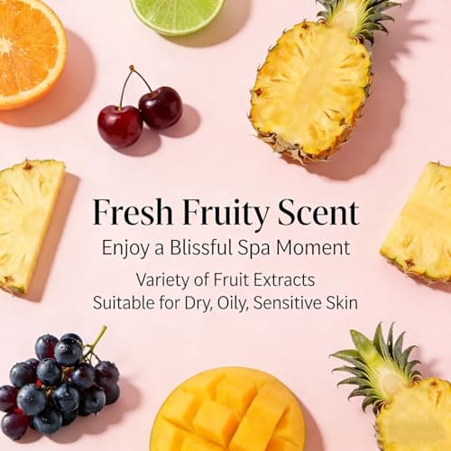 Meleell Collagen Face Masks Skincare Bulk for All Skin Types,Hydrating Sheet Mask for Sensitive Skin, Facial Mask For Women Skin Care, Spa Party Gifts Set for Teen Girls kids（12 Pack ） - Thumbnail 5