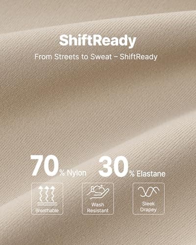 G4Free Women's Dress Pants with Pockets Straight Leg Yoga Work Stretchy Business Trousers Casual Slacks Belt Loops (L,Light Khaki,Petite) - Thumbnail 3
