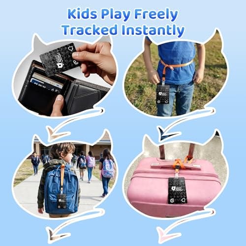 0SMALLMODEL Wallet Tracker Card, 0.07Inch Thin and Rechargeable Air Card Tag with Lanyard, Find My Wallet Tracker Card, Work with Apple Find My [iOS Only], Charger Not Include, Mens Gifts for Her - Thumbnail 6