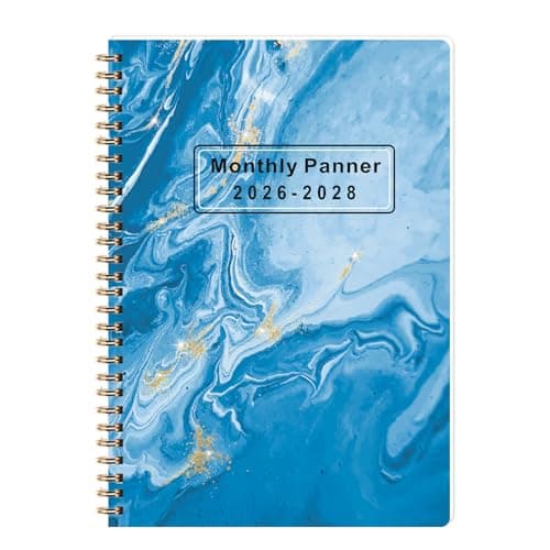 2026-2028 Monthly Planner - 3 Year Monthly Calendar/Planner 2026-2028, 5.9" x 8.5", 36 Month Calendar Planner, Planners with Twin-Wire Binding, Lined Notes Pages