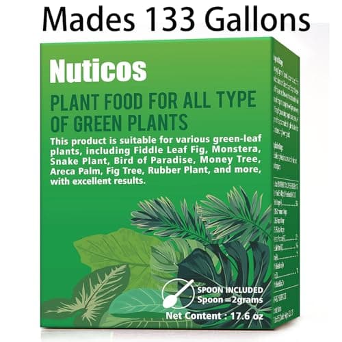 Leaf Plant Food 17.6 oz—A Liquid Plant Nutrient Suitable for Indoor and Outdoor Plants, Promoting Lush Foliage and Healthy Growth Ultra-Concentrated Formula-Yields 133 Gallons (17.6 oz) - Thumbnail 2