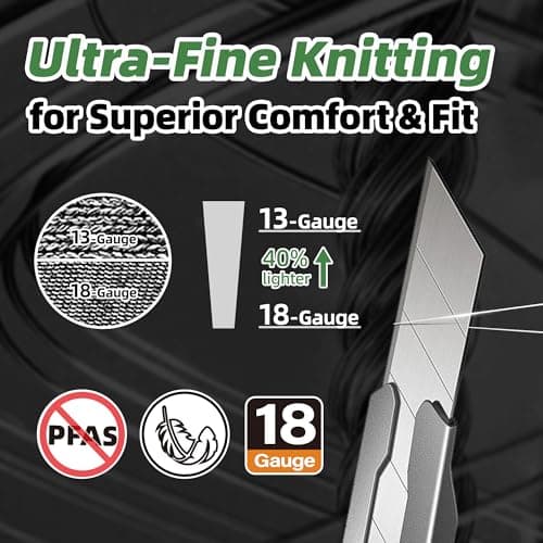 Schwer ANSI A6 Cut Resistant Gloves, CR3709 Cut Proof Work Gloves, Touch-screen Cutting Gloves, 3/4 Dipped Coating for Woodworking, Glass Metal Cutting, Construction, Fishing, M,1 pair - Thumbnail 4