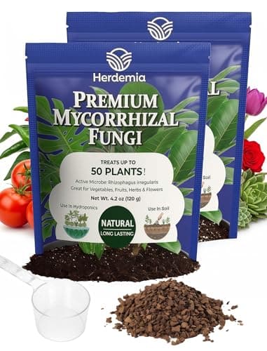 Mycorrhizal Fungi - Organic Root Stimulator & Soil Activator | Pure Concentrated Mycorrhizae Inoculant for Stronger Roots & Living Soil, Mycorrhizal for Vegetables Fruits, Flowers & Plants, 8.47oz - Image 1