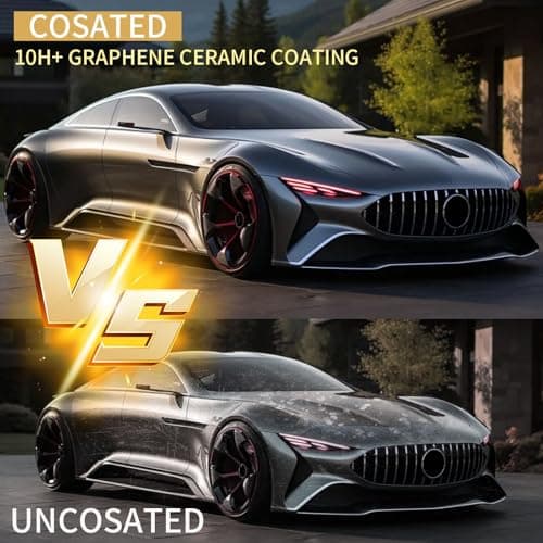 Ceramic Coating for Cars, Car Wax Polish Graphene Ceramic Wax Crystal Trim Coat for Car Detailing Auto Paint Scratch Resistant,30ML - Thumbnail 3