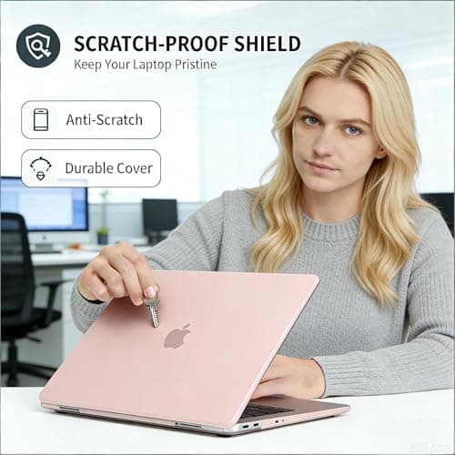 Se7enline for MacBook Neo Case 13 inch 2026 Model A3414,Matte Blush - Thumbnail 4