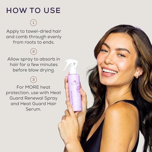 SUTRA Heat Guard Thermal Heat Protector Spray for Frizzy, Dry & Damaged Hair - Thermal Protecting Spray Hydrates, Protects & Repairs Against Heat with Hyaluronic Acid - Anti-Frizz Haircare Products - Thumbnail 4
