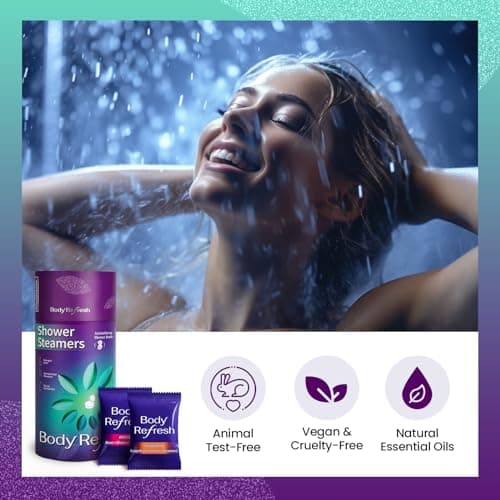 Shower Steamers Aromatherapy 8 Pack - Birthday Gifts for Women Mom Men, Mothers Day Gifts for Mom Wife Grandma from Daughter Son, Shower Bombs for Self Care Home Spa Relaxation Stress Relief - Thumbnail 4