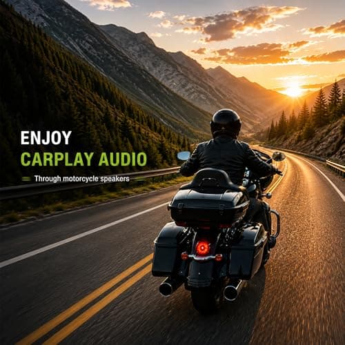 Tifziogu Motorcycle CarPlay Bluetooth Headset Bypass Adapter - Thumbnail 6