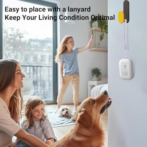 DAYBETTER Smart WiFi Thermometer Hygrometer, 2.4G Indoor Temperature Humidity Sensor with Real-Time App Alerts, Temperature Humidity Monitor for Home Nursery Greenhouse Pet 2 Pack - Thumbnail 3