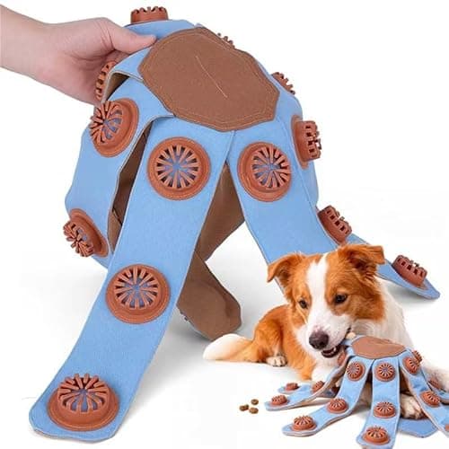 AOFANPET Mental Stimulation for Dogs Octopus Dog Puzzle Toy for Aggressive Chewers, 31.5" Large Chew Proof Interactive Treat Dispensing & Enrichment Game - Image 1