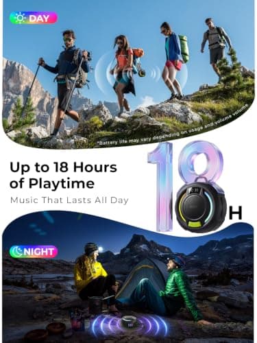 havit Bluetooth Shower Speaker IP67 Waterproof Portable Speakers Wireless - Thumbnail 3