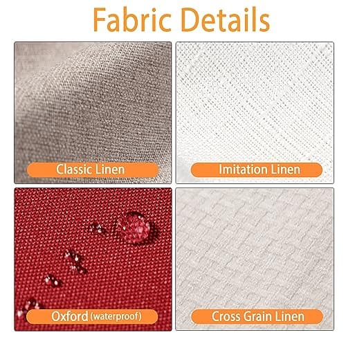 SINUOLIN Custom Size Bench Cushion Pads for Indoor Outdoor Furniture Window Seat Sofa Couch Swing 70D High-Resilience Foam with Optional Fabric Embroidery Contrasting Colors Piping - Thumbnail 6
