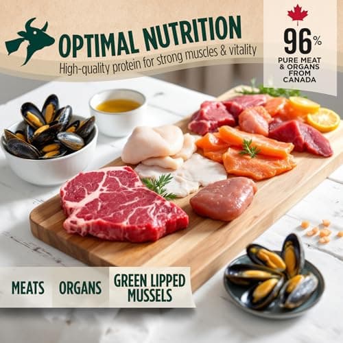 ZEAL Canada Air-Dried Salmon & Duck Recipe for Dogs - Superfood Omega-3 Rich, Dual-Protein, Grain Free, No Fillers, Complete Nutrition (Salmon & Duck, 1 lb) - Thumbnail 3