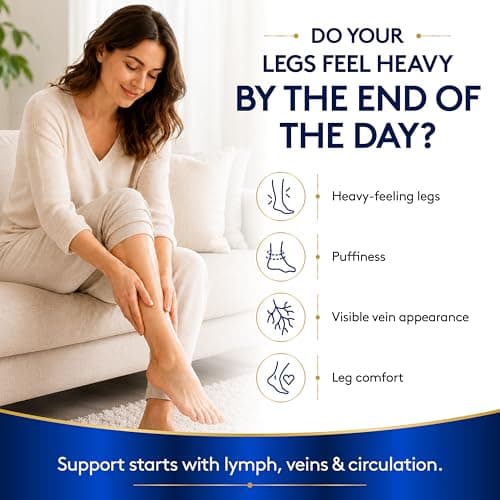 Youth & Tonic Lymphatic Drainage, Circulation, Diosmin Hesperidin 60 Pills - Thumbnail 2