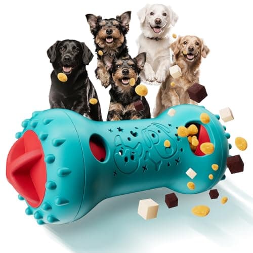 knitly Interactive Dog Toys, Adjustable Treat Dispensing Toy to Keep Them Busy, Dog Enrichment for Brain Stimulation & Cognitive for Puppy Puzzle to Reduce Boredom-Ideal Gift for All Dogs(Rigid Nylon) - Image 1