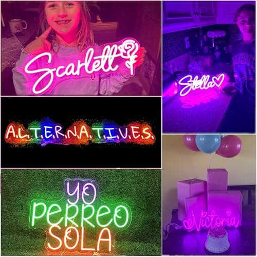 Klampo Custom Neon Sign For Wall Decor, Personalized Neon Name Sign - Thumbnail 2