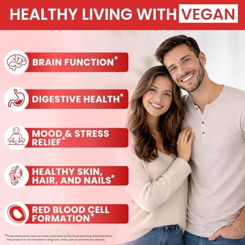 2 Pack Vitamin B Complex 20000 mcg - Vitamin B12 Sublingual Methylcobalamin Extra Strength Raspberry Liquid Drops for Women and Men - USA Made, B1, B2, B3, B5,B6, Biotin, Folic Acid | 4fl oz (120ml) - Thumbnail 5