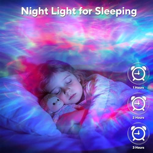 HIJOPIB Galaxy Projector for Bedroom, Nebula Ceiling Led Lamp with Remote & Timer, Night Light Gifts for Kids,Room Decor/Birthdays/Christmas/Party/Tiktok Live - Thumbnail 5