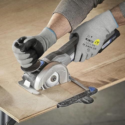 High Level Cut Resistant Work Gloves for High Risk Work, ANSI A7 Cutting Gloves with Reinforced Thumb, Used for WoodWorking, Construction, Non Slip, Durable, Breathable & Cool, L, 1 pair, PR3727 - Thumbnail 4