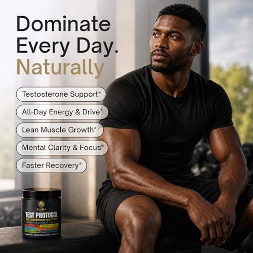Alpha Tribe Test Protocol - Elite Natural Testosterone for Men | Testosterone Supplement for Men with Ashwagandha & Tongkat Ali (120 Count Pack of 1) - Thumbnail 2