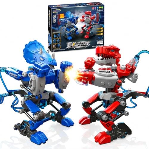 RiteHold Hydraulic Boxing Bots, STEM Building Kit for Kids, Build 2 Hydraulic-Powered Battle Robots, STEM Educational Fighting Robot Toy Set, Christmas Birthday Gift for Boys & Girls Ages 8-18 Adults - Image 1