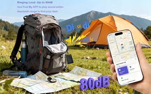 WISWIK 2PCS Mini Wallet Tracker Card - Smart Location, IP68 Waterproof, iOS Compatible, Portable Anti-Loss - Thumbnail 5