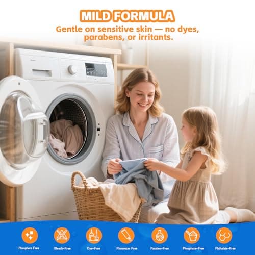 BellaLuce Laundry Detergent Sheets - Laundry Sheets, 400 Loads, Eco-Friendly, Plastic-Free, Fresh Linen Scent, Space Saving, Fast Dissolve & Hypoallergenic - Thumbnail 5