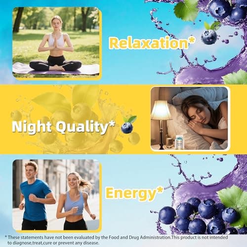 Cortisol Supplements Gummies for Women - Cortisol Manager for Stress Relief and Sleep with Magnesium, Ashwagandha, L-Theanine -Cortisol Health & Cortisol Detox for Women - 60 Vegetarian Gummies - Thumbnail 4