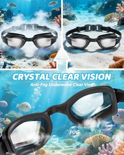 Aegend Swim Goggles for Kids 3-14 - Thumbnail 3