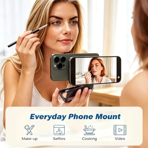 TUTGLOBAL Vacuum Magnetic Car Phone Holder Mount for iPhone 17-12 - Thumbnail 3