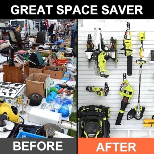 Dorisy 26 Pack Heavy Duty Garage Hooks with 2 Extension Straps, Triple Welded Wall Mount Utility Hangers, 100 Lbs Capacity Utility Hook Tool Organizer for Garage Makeover, Garden, Shed, Hose - Thumbnail 6