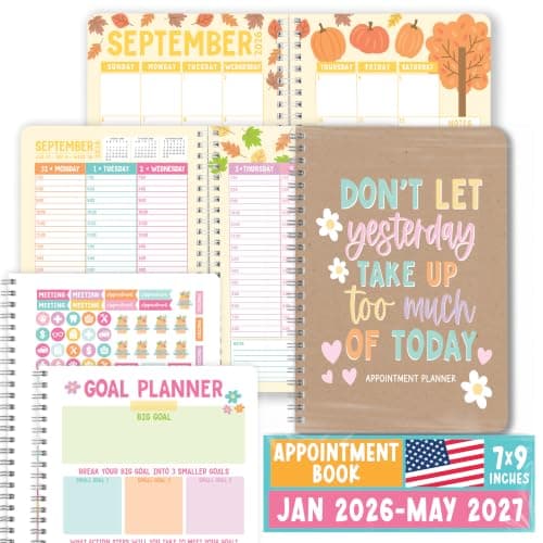 Hourly Appointment Book 2026-2027 - Appt Book 2026, Hourly Daily Weekly Monthly 2026 Appointment Planner, Schedule Planner, Scheduling Books, Appointments Calendar Home Office Business - Image 1