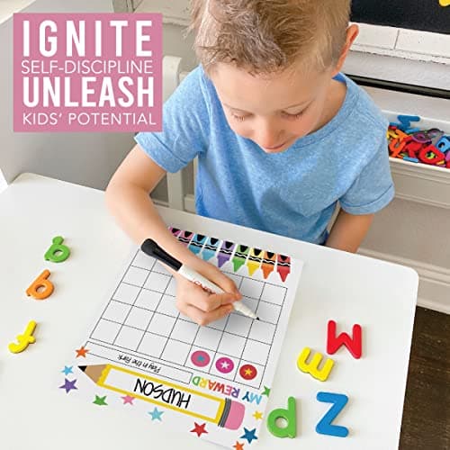 Star Sticker Chart for Kids Behavior -25 Toddler Sticker Reward Chart for Kids Incentives, Behavior Chart for Kids At Home & Classroom, Crayon Incentive Chart for Classroom Must Haves - Thumbnail 6