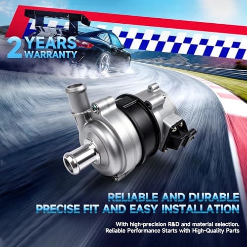 WOTAIKE 4H0965569A Auxiliary Water Pump Compatible with Audi SA A5 S5 A6 S6 A7 A8 Quattro Q7 2.0L 3.0L 2015-2019 4H0965567A 7.07223.03.0 Replace#4H0965567 4H0965569 - Thumbnail 4