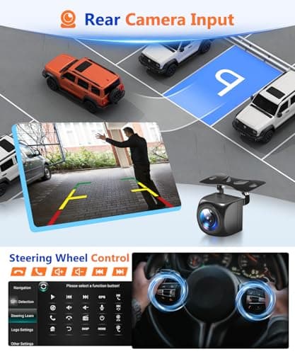 Wadpon 8Core 4G+64G Android 13 Radio for Nissan Sentra 2013-2019 Wireless Carplay Android Auto, 10.2" IPS Touch Screen for Sentra Stereo GPS 5G WiFi FM RDS EQ RDS Mirrorlink SWC - Thumbnail 6