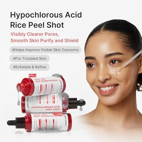 medicube Peel Shot with Hypochlorous Acid | Gentle Exfoliating Serum for Dead Skin Cells & Pores, Blackheads & Excess Sebum Control | Rice Extract, Panthenol for Hydrating & Smoothing Care | 2.7 fl.oz - Thumbnail 2