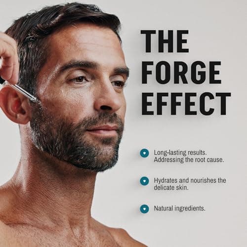 FORGE SKIN® Night Beef Tallow Serum for Men [TALLOW-BASED] - Facial Essence for Face Wrinkles with Essential Oils - Natural Green Tea Skincare for Radiance and Skin Hydration (1.7 OZ) - Thumbnail 3
