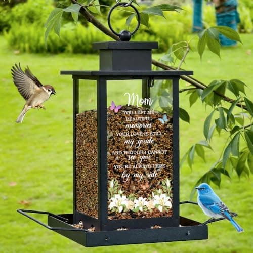 Memorial Bird Feeder for Loss of Mom - Sympathy Bereavement Gifts for Loss of Mother Remembrance Funeral Condolence Gifts Thoughtful Sorry for Your Loss Gifts for Loss of Loved One - Thumbnail 2