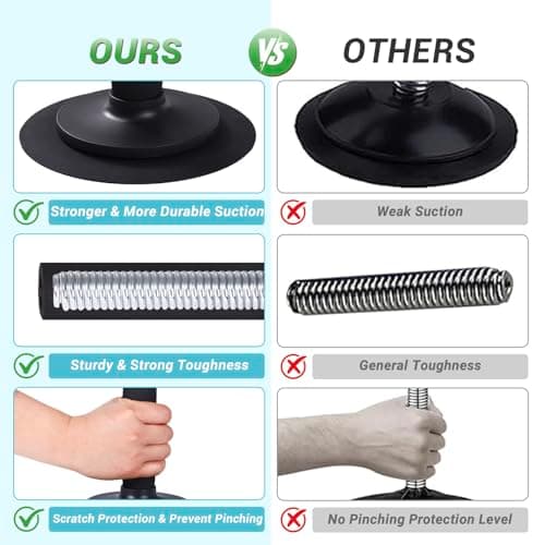 Koemier Desktop Punching Bag, Suctions to Your Desk, Heavy Duty Stress Relief Ball, Funny Office Gifts for Boss or Coworker Men and Women - Thumbnail 6