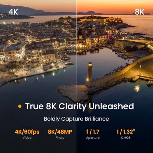 SKYROVER X1 Drone with Camera 4K, Mini Drone for Adults, 8K Photo, Under 249g, 50000ft Transmission, 360 Degree Obstacle Sensing, 32-Min Flight Time - Thumbnail 2