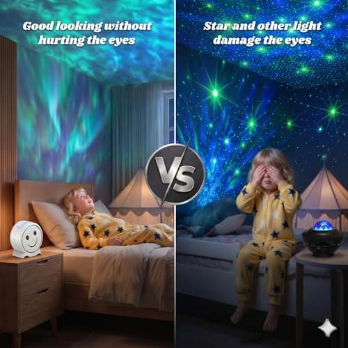 Galaxy Projector for Bedroom, Galaxy Light Projector with 41 Lighting Modes, Night Light for Kids, Nebula Lamp with Timer and Remote,Gift for Teens, Gifts for Girls, Boys, Adults, Christmas, Birthday - Thumbnail 4