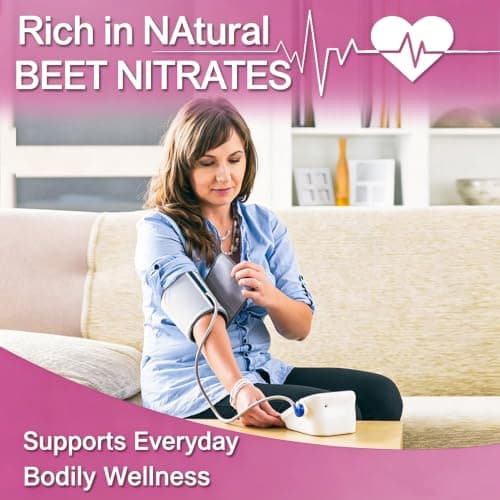 NutraNourish Beet Root Capsules Organic – 1300mg Beetroot Powder Supplement for Daily Wellness – 60 Vegan Nitrates to Support Energy - Thumbnail 4