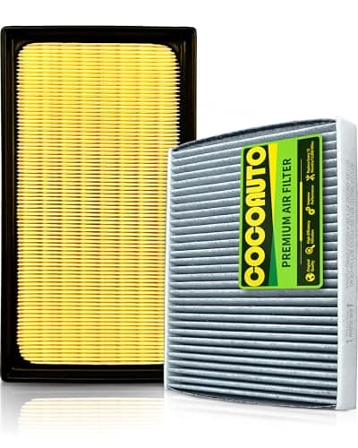COCOAUTO Engine & Cabin Air Filter Kit for Corolla (2020-2026) Gas Only (NOT FOR HYBRID), Corolla Cross SUV (2022-2026), 17801F0020, CA12289, 17801-77050, 8713958010