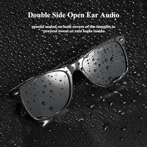 Blackview Smart Glasses, Polarized Bluetooth Sunglasses with Speaker, Voice Control, UV Protection, Anti Blue Light Lens - Thumbnail 6