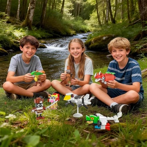 Italian Brainrots Building Block Sets, Party Favors for Kids 4-8 8-12 Tung Tung Tung Sahur Building Set Birthday Goodie Bag Stuffers Classroom Prizes Return Ideal Gifts for Kids Boys Girls Age 6+ - Thumbnail 5