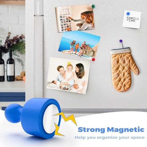 MARSROCK Refrigerator Calendar Magnetic, 16.3x11.7” (4-Pack) – Weekly & Monthly Planner, Chore Chart, Grocery/to-Do List for Fridge, Includes 8 Markers, 6 Magnets & 1 Eraser for Kitchen, Green - Thumbnail 6