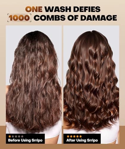 Collagen Hair Mask for Deep Conditioning, Keratin Hair Treatment with 4 Hydrolyzed Proteins, Moroccan & Avocado Oils Conditioner for Nourish, Calendula Gentian Extracts Care Dry & Damaged Hair 8.45 OZ - Thumbnail 2