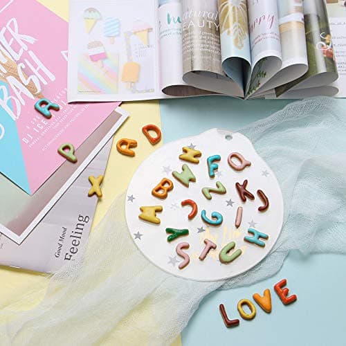 SurgeHai 26-Piece Small Alphabet Cutters Set (A - Z), Stainless Steel Decorating Tools Letters Fondant Cutters - Thumbnail 5