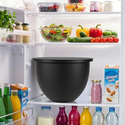 Bohiimia Silicone Bowl Liners for KitchenAid 5 Qt Tilt-Head Mixer, 3 Pack with Lids, Non-Stick and Effortless Cleanup, Easy to Store, Dishwasher Microwave Safe Kitchen Aid Accessories and Attachments - Thumbnail 6