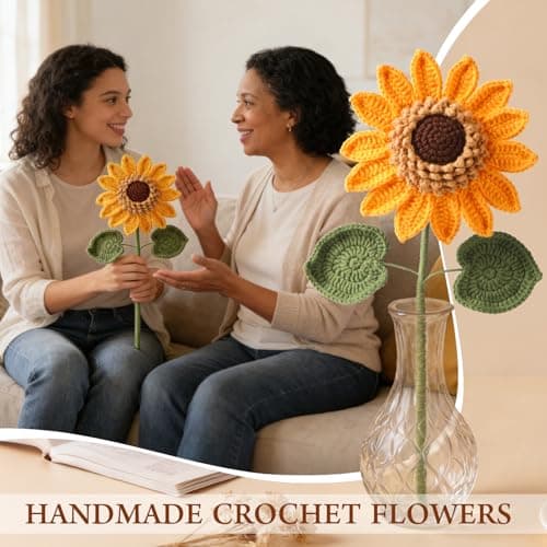 Mothers Day Gifts, Sunflower Birthday Gifts for Women, Care Package for Women, Birthday Box for Woman, Hug in A Box, Get Well Basket, Birthday Gift Set, Self Care Gift Basket for Mom Her Friend Sister - Thumbnail 4